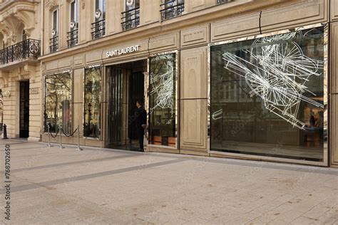 ysl flagship paris|st laurent champs élysées boutique.